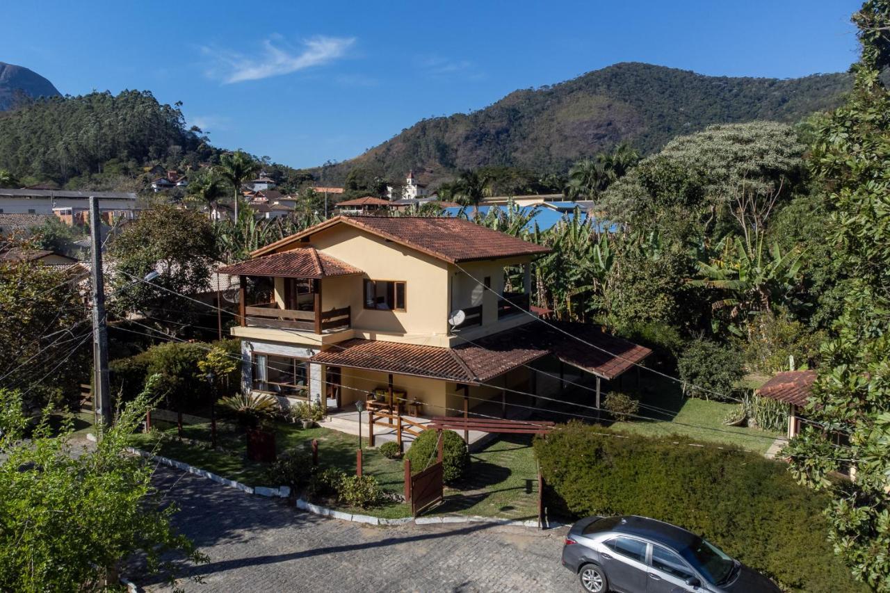 Casa Di Maria 4 Quartos A 500M Centro - Sauna, Piscina, Fogao A Lenha, Churrasqueira - Acesso Privativo Ao Ao Rio - Ideal Para Familias Нова-Фрибургу Екстер'єр фото