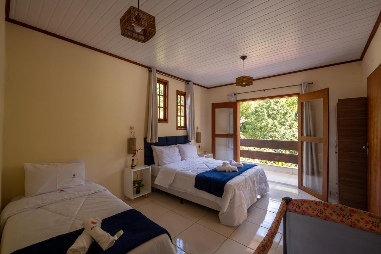 Casa Di Maria 4 Quartos A 500M Centro - Sauna, Piscina, Fogao A Lenha, Churrasqueira - Acesso Privativo Ao Ao Rio - Ideal Para Familias Нова-Фрибургу Екстер'єр фото